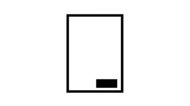 Yatırım sözleşmesi simgesi canlandırması