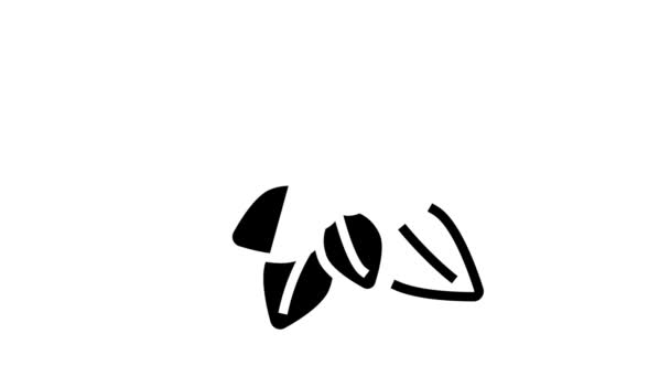 薄荷香疗法象形文字动画 — 图库视频影像