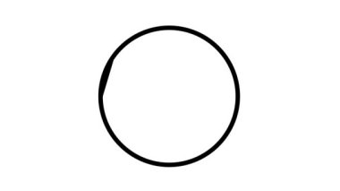 pastane mağaza hattı simgesi canlandırması