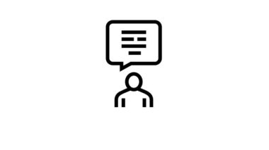 video çağrısı uygulaması satır simgesi canlandırması