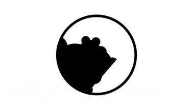 atopic dermatitis cilt hastalığı çizgi ikonu canlandırması