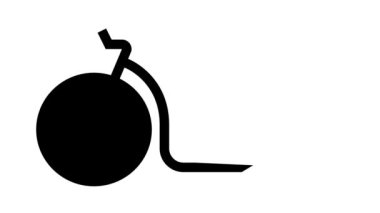 deneme bisiklet çizgisi simgesi canlandırması