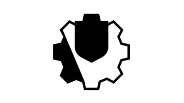 Mekanizma koruma hattı simgesi canlandırması