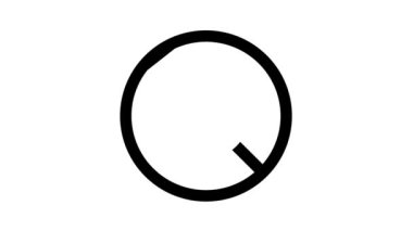 Para bozuk para sembolü animasyonunun üzerini çizdi