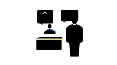 çalışan raporlama patronu renk canlandırması