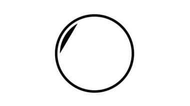 reklam hoparlörü işaret çizgisi canlandırması