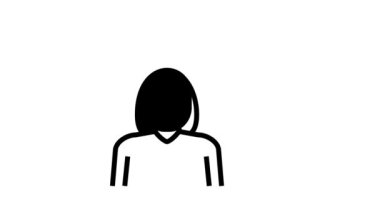 Koruyucu tıp uzmanı satır simgesi canlandırması