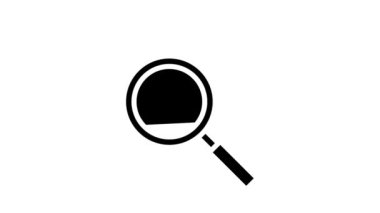 aday araştırma simgesi canlandırması