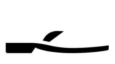 ayakkabı modeli simge canlandırması