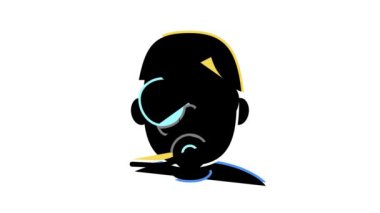 Dalgıç maskesi ve nefes aracı renk canlandırması