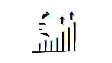 büyüme istatistikleri sosyal sayfa renk canlandırması