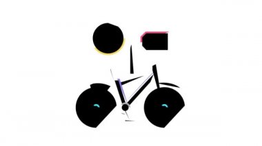bisiklet kiralama renk canlandırması