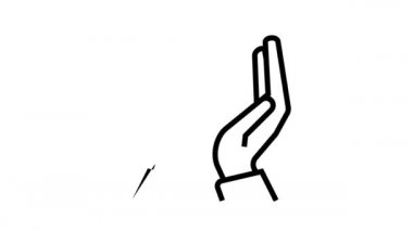 sınır koruma hattı ikonu canlandırması