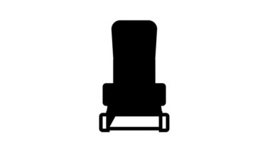 çim biçme makinesi malzeme hattı simgesi canlandırması