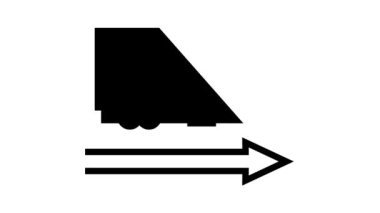 kamyon hattı simgesi canlandırması gönderiliyor