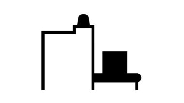 Fabrika imalat ekipman hattı canlandırması