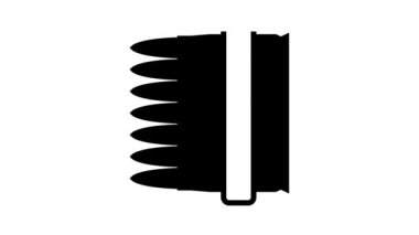 kurşun klipsi çizgi canlandırması