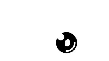 Oksijen molekülü simge canlandırması