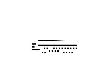 İnşa edilmiş yol katmanları çizgi simgesi canlandırması