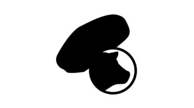 Domuz eti çizgisi simgesi canlandırması