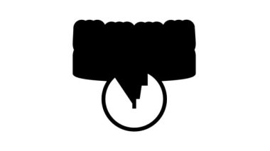 stomatoloji diş lazer tedavi çizgisi canlandırması