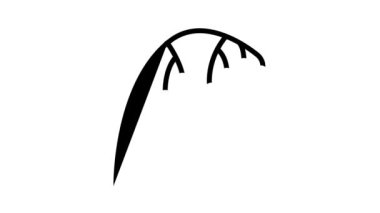 Kulak yulaf ezmesi simgesi canlandırması