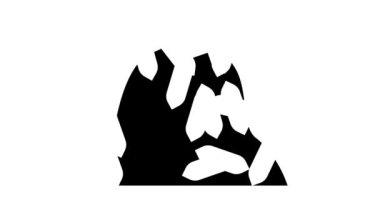 yulaf ezmesi kabartma simgesi canlandırması