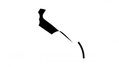 diode lazer glyph simge canlandırması