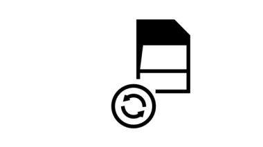 Fotoğrafı pdf dosya satırı simgesi canlandırmasına dönüştür