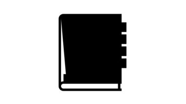 öğrenci defteri satır simgesi canlandırması