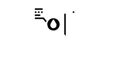 Kan sembolü canlandırmalı idrar.