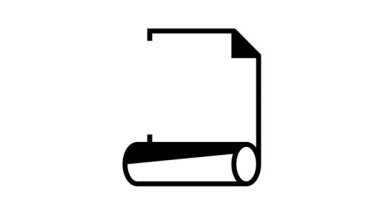 duvar kağıdı çizgi simgesi canlandırması boyanıyor