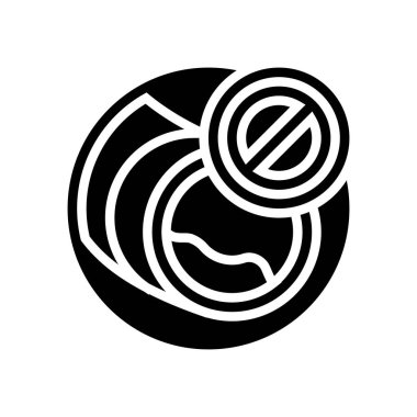 Kan damarlarının tıkanması simge vektör illüstrasyonuName