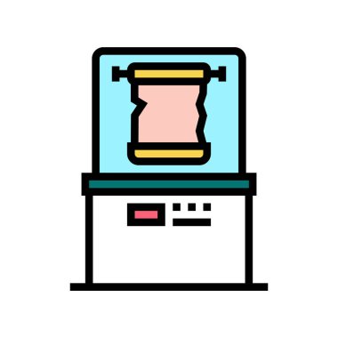 Tablo renk ikonu vektör renk illüstrasyonu