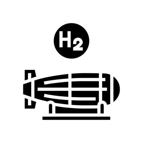 氢气象素图标矢量图解 — 图库矢量图片