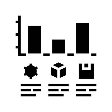 İnternet pazarlama simgesi vektör illüstrasyonu analiz ediliyor