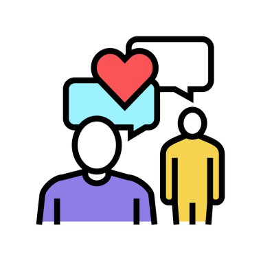 nezaket yumuşak beceri renk vektör illüstrasyonuName