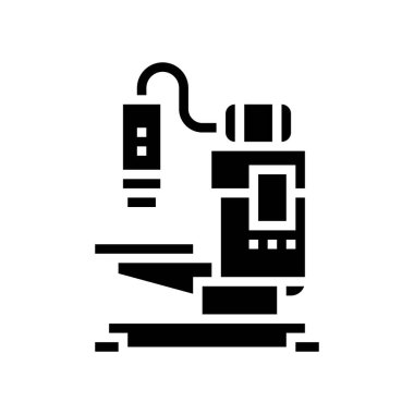 Kaynak aygıtı sembolü vektör illüstrasyonu