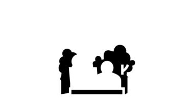 Dijital Göçebe İşçi simgesi canlandırması