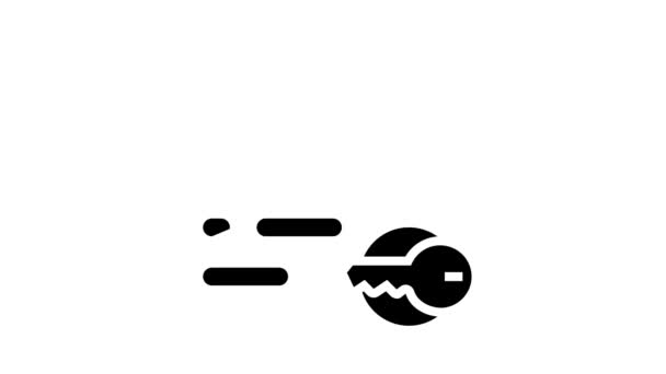 Smm Media Marketing glyph icon animation — 비디오