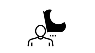 Nostalji ve Hafıza Siyah Simge Canlandırması