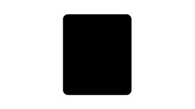 Akıllı Ev Malzemeleri siyah simge canlandırması