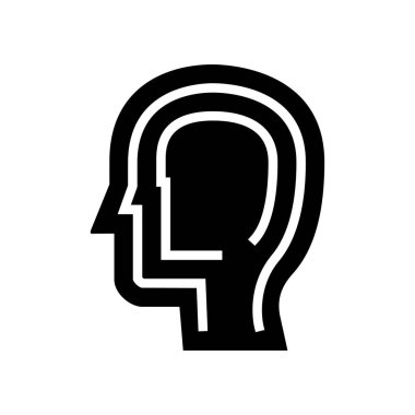 Ontoloji felsefesi sembolü vektör illüstrasyonu