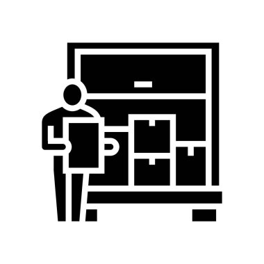 servis satın alma simgesi vektör illüstrasyonu sunuluyor