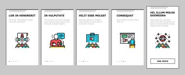 Simgelerde Halkla İlişkiler Vektörü Ayarladı