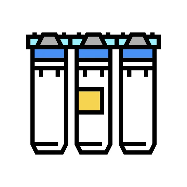 Ilustração do vetor do ícone da cor do equipamento da água da filtração — Vetor de Stock