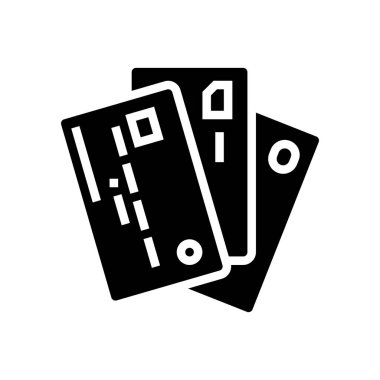 farklı kart sembolü vektör illüstrasyonu