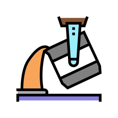 Dökümhane alüminyum üretim rengi vektör illüstrasyonu