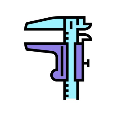 kalibre araç renk vektör illüstrasyonu