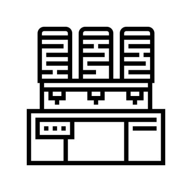 boyama ipliği çizgi simgesi vektör illüstrasyonuName